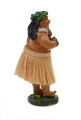 Egzotyczna laleczka hula na taśmie dwustronnej – ozdoba auta i biurka