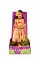 Ręcznie malowana laleczka Hula Doll – figurka hawajska z napisem, hawajski instrument