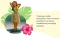 Hawajska laleczka Hula Doll – taneczna ozdoba samochodowa na prezent