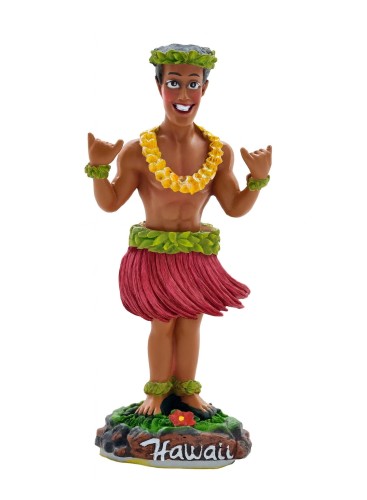 Hula Shaka Kane– laleczka hawajska na deskę rozdzielczą auta
