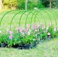 Zestaw pięciu metalowych łuków ogrodowych do budowy tunelu