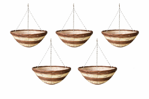 Hanging flower pots 20600647 PE x 5 pcs