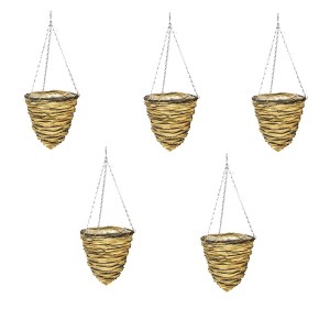 Hanging flower pots  091098 X 5 pcs