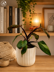 Philodendron Red Anderson Filodendron kolorowa roślina kolekcjonerska P12