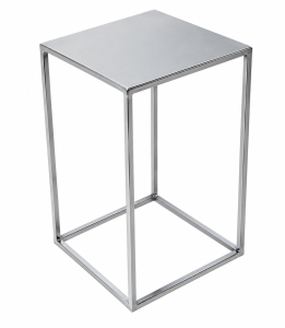 Kwietnik  loft 40cm srebrny met 363 