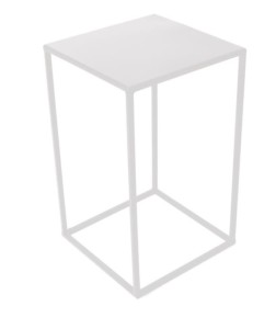 Flowerbed, Loft flower stand 40 cm, white No. 363