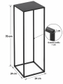 Specyfikacja minimalistycznego stojaka 70 cm.png