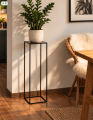 Elegancji stolik loft czarny