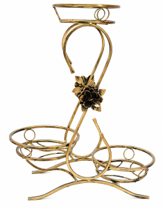 Blumenständer, Blumenbett 1001 , Golden