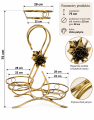 Złoty kwietnik z patyną – parametry i detale.png