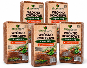 Podłoże kokosowe 650 g  x  5 szt 
