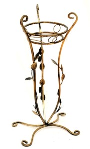 Flowerbed, Flower stand No. 819, gold