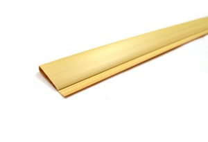 PVC COVER RAIL, BAMBOO, 1 m x 3