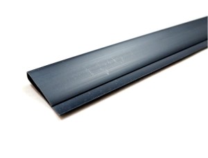 PVC COVER RAIL,  ANTHRACITE 1m x 3
