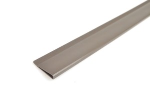 PVC COVER RAIL, STONE, 1m x 3