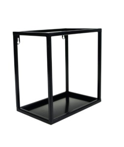 Kwietnik  wiszący loft 24 cm 581 czarny