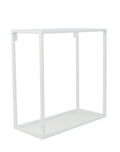 Kwietnik  wiszący loft 35 cm 581 biały