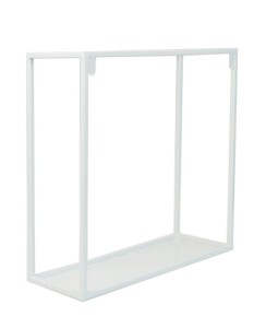 Kwietnik  wiszący loft 40 cm 581 biały