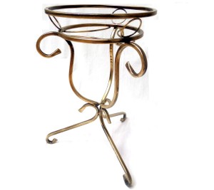 Flowerbed, Flower stand No. 193, gold 